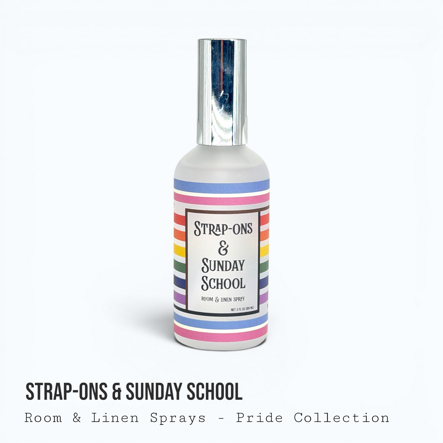 Strap-ons & Sunday School — Pride Collection Room & Linen Spray