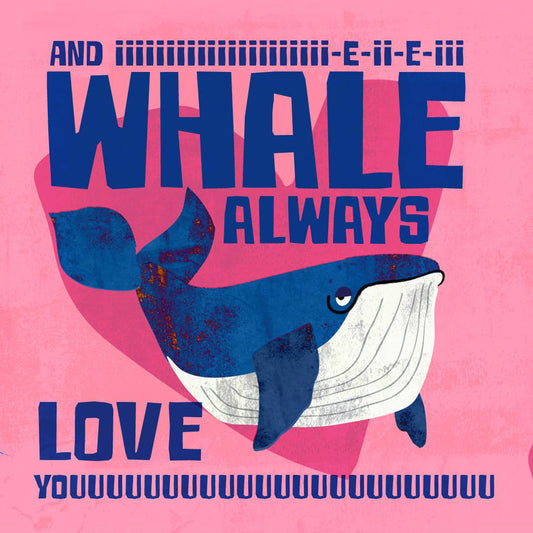 And I Whale Always Love You — Shelf Help Collection Paint Can Candle