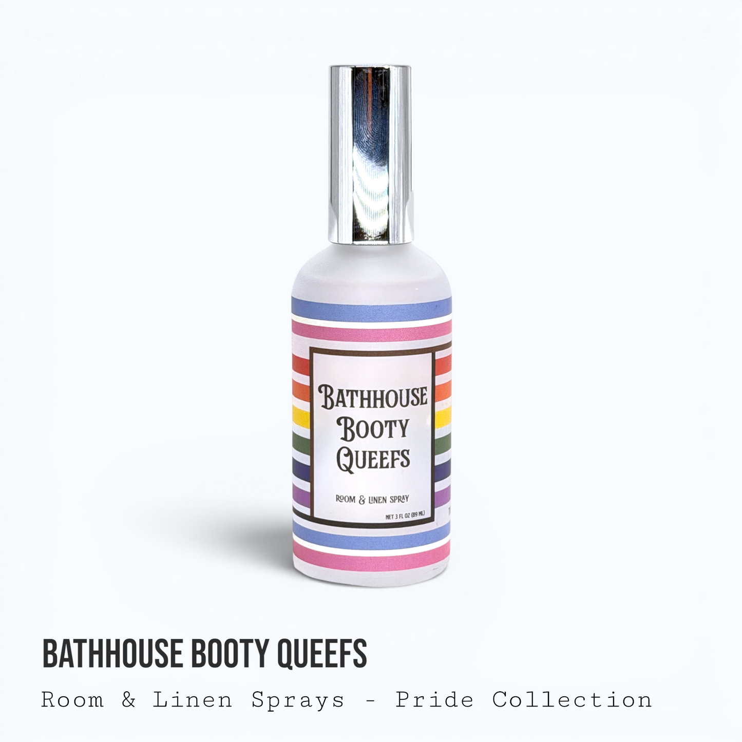 Bathhouse Booty Queefs — Pride Collection Room & Linen Spray