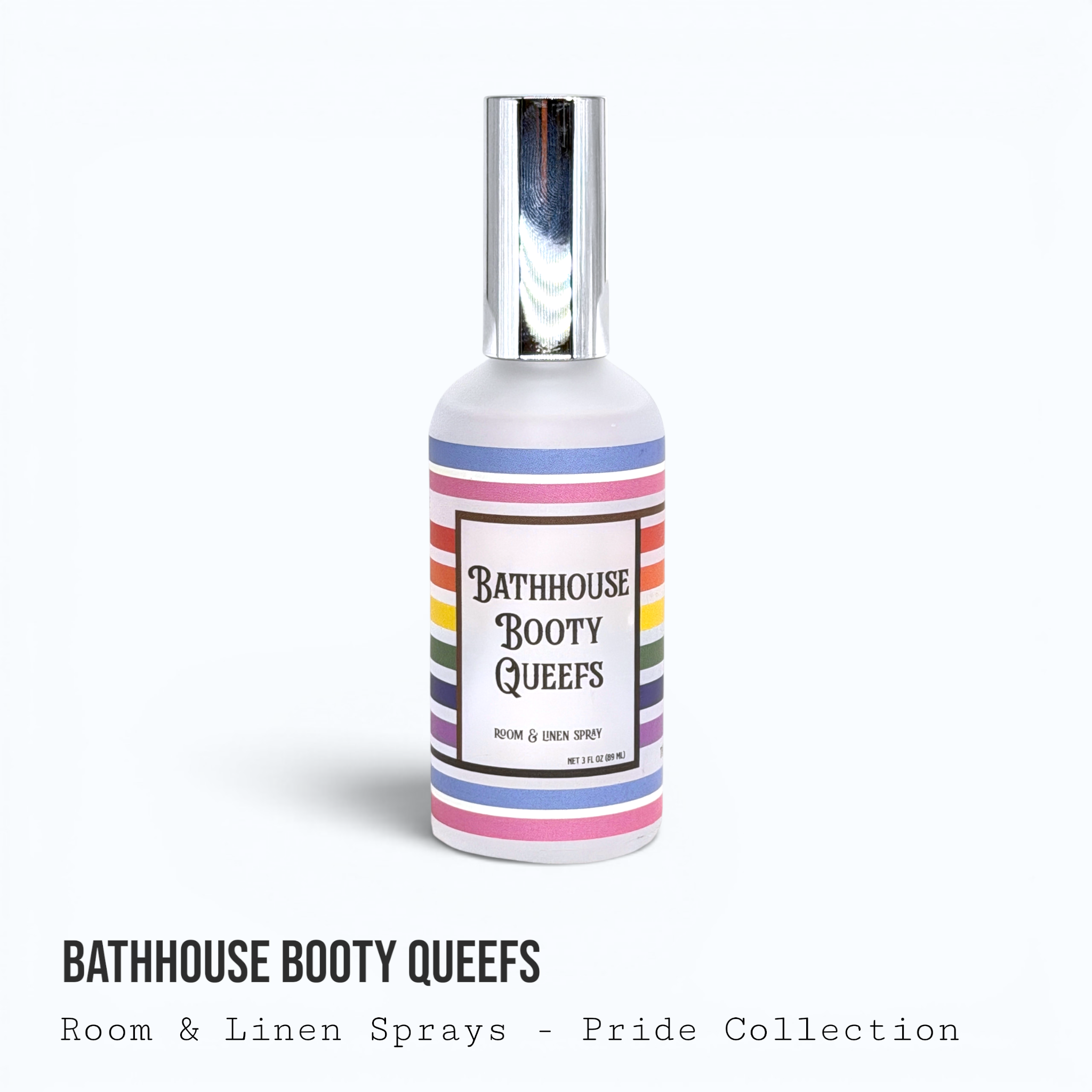 Bathhouse Booty Queefs — Pride Collection Room & Linen Spray
