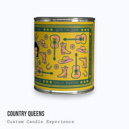 Country Queens Custom Candle