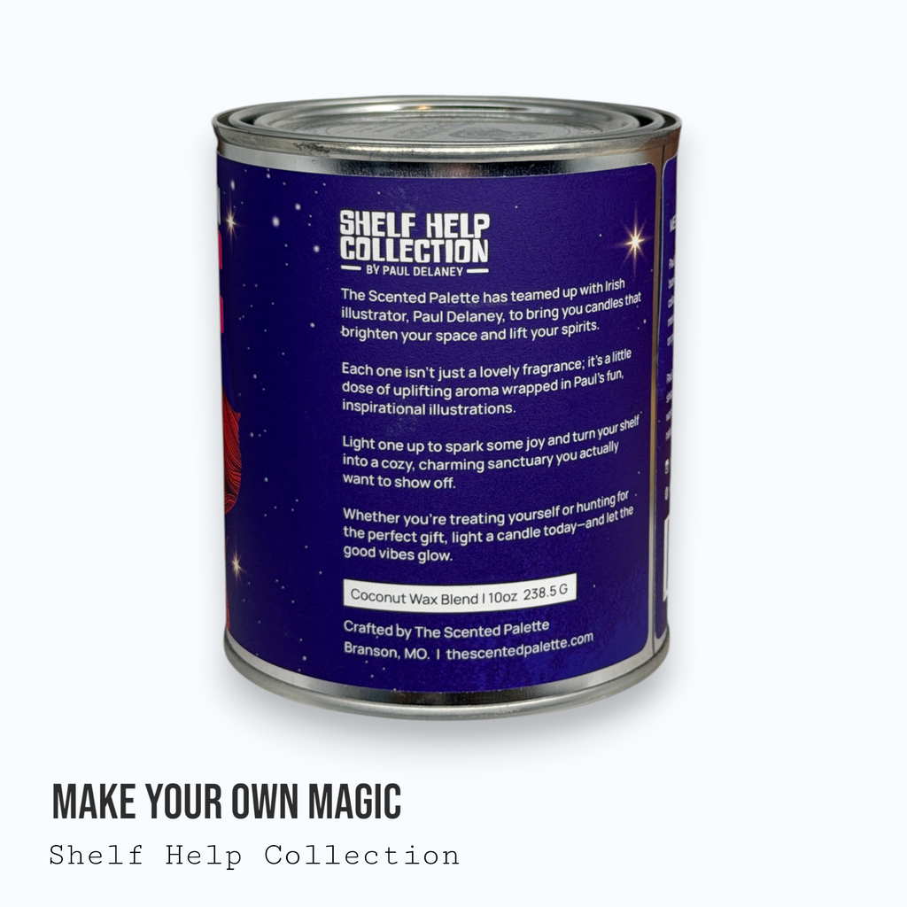 Make Your Own Magic — Shelf Help Collection Paint Can Candle
