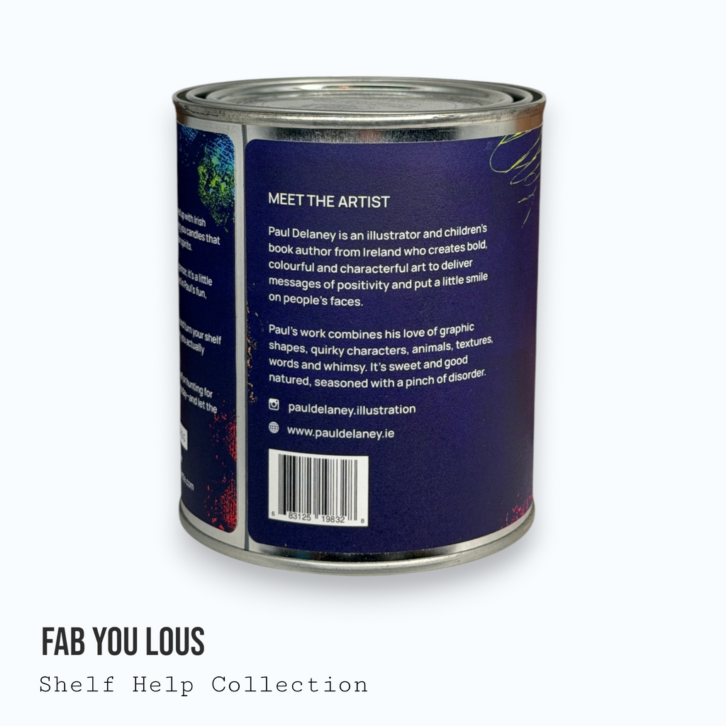 Fab YOU Lous — Shelf Help Collection Paint Can Candle