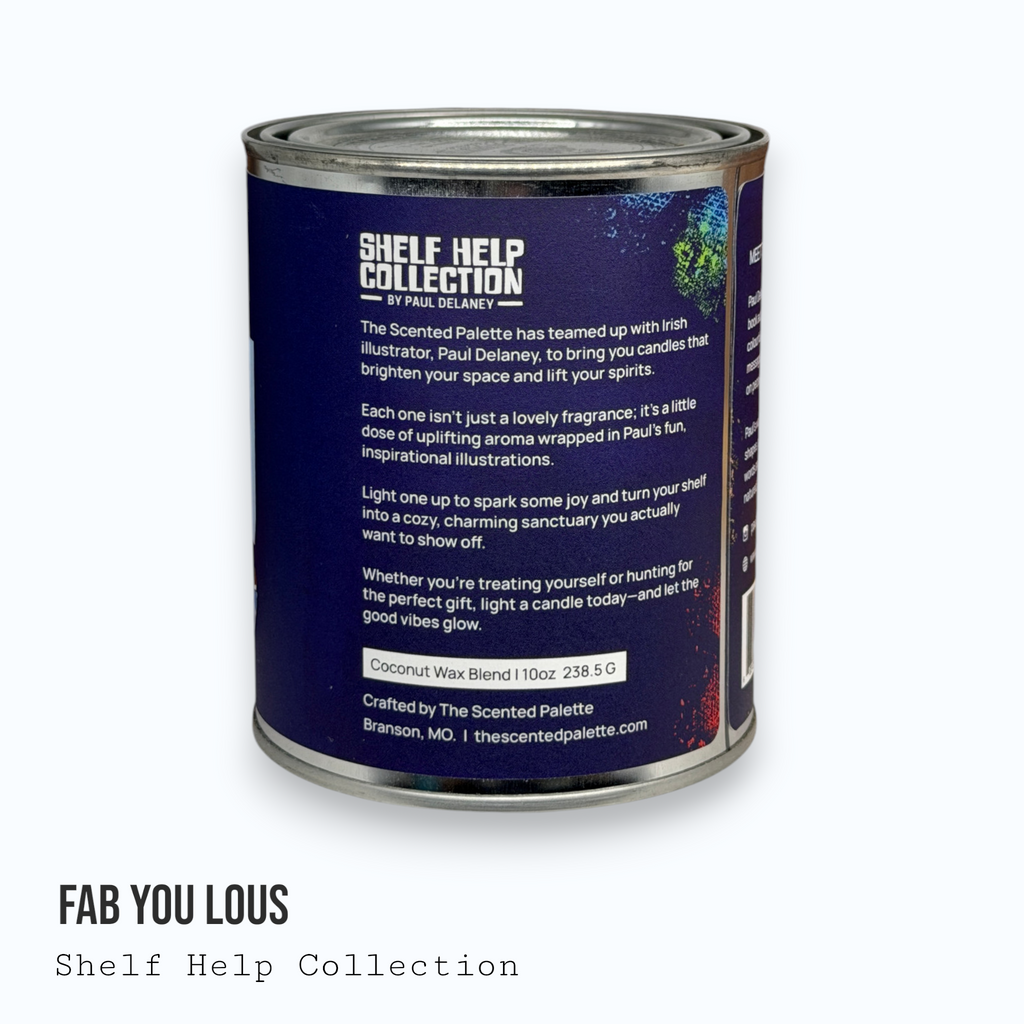 Fab YOU Lous — Shelf Help Collection Paint Can Candle