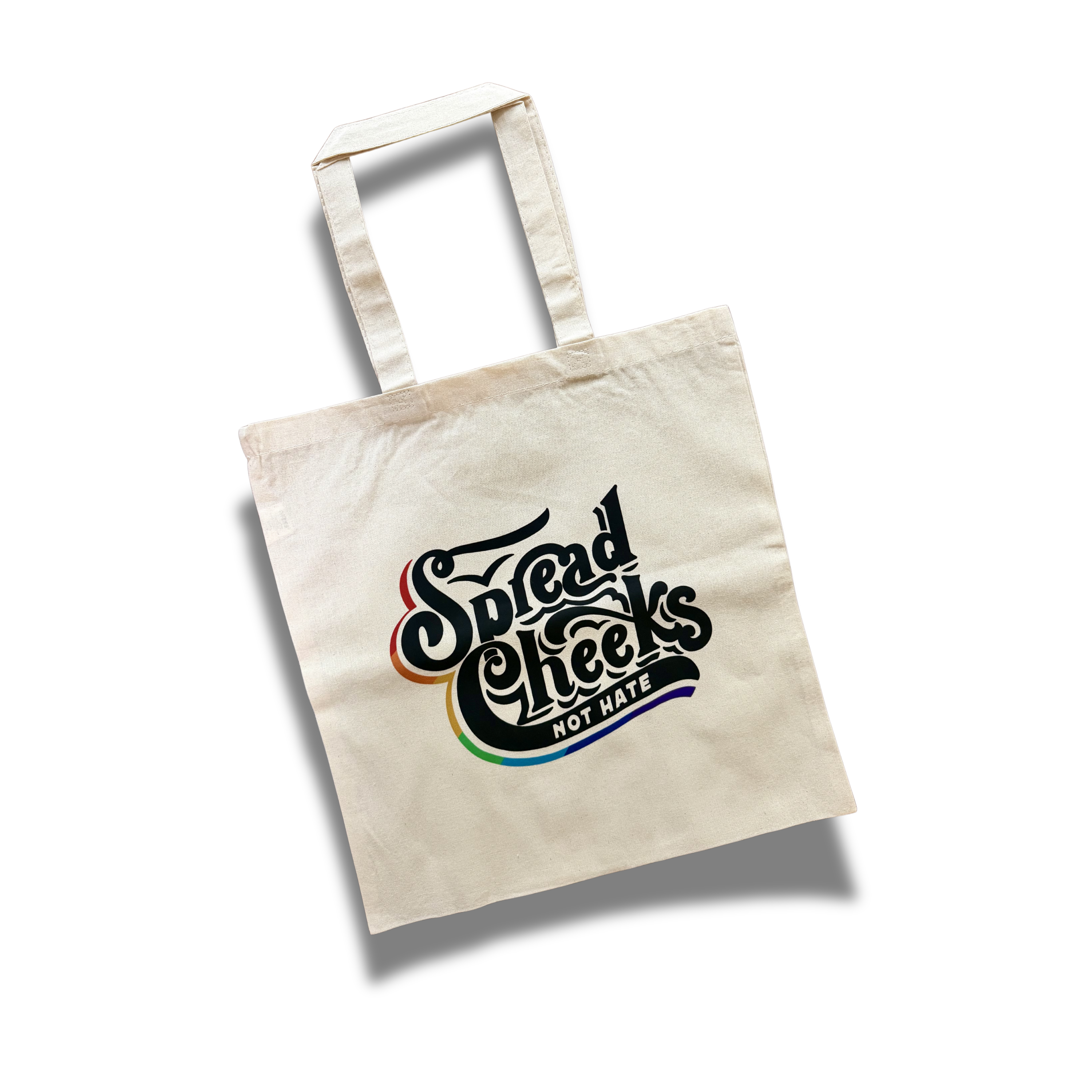 Spread Cheeks, Not Hate Canvas Tote Bag